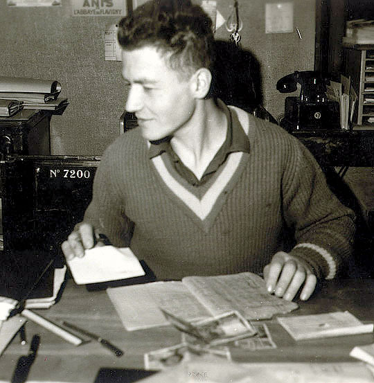 Nicolas Troubat, fabbricante degli Anis de Flavigny dal 1965 al 1990.